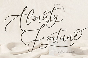 Aloruty Fortune Beauty Calligraphy