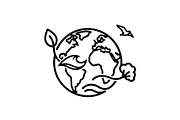 Eco Earth Care Vector Icon Bundle, an Illustration by Designs_River (Thumbnail 3 of 51)