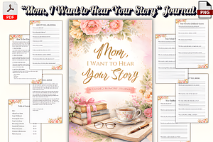 “Mom, I Want to Hear Your Story” Jou, a Marketing Template by Coco Bloom