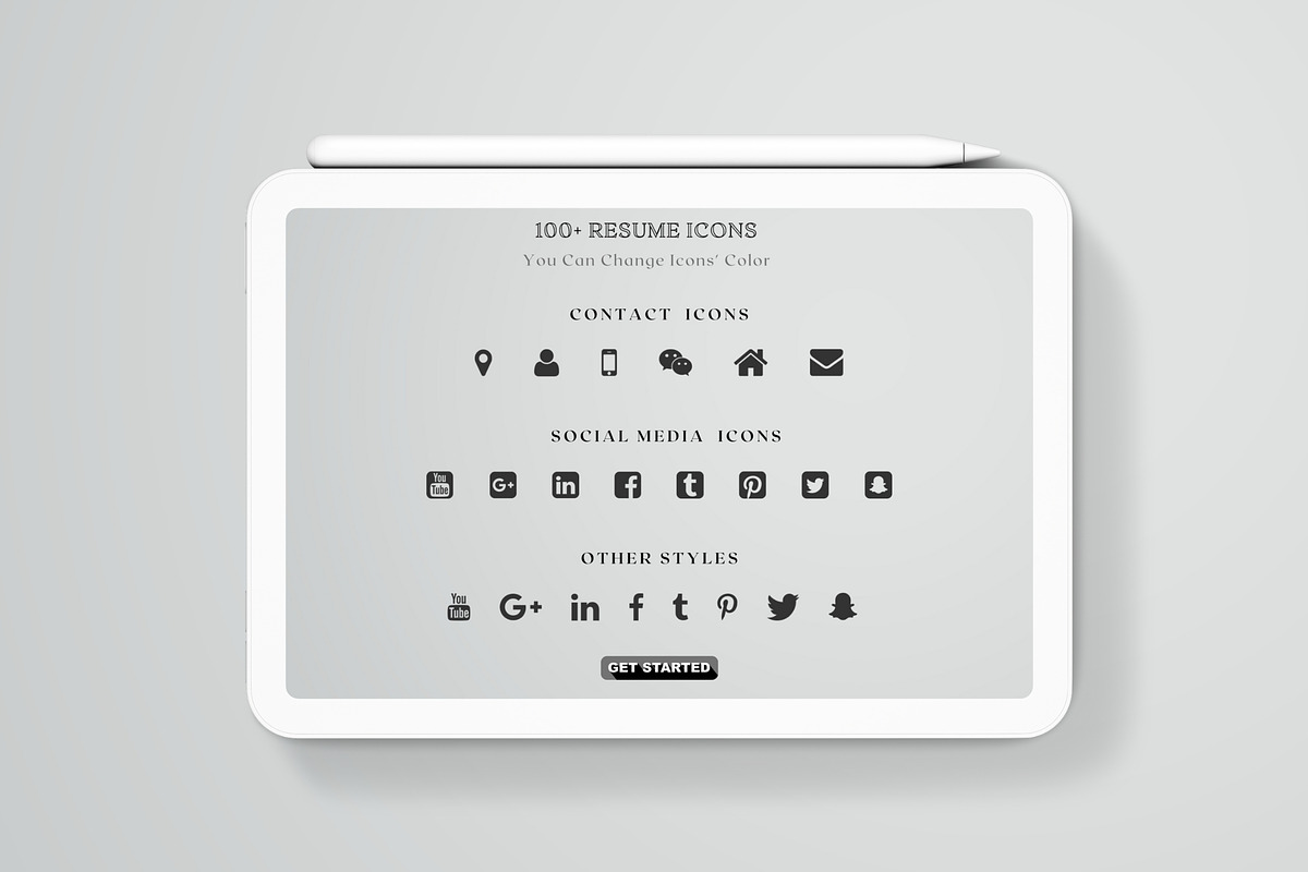 Basic CV Template Word, a Resume Template by LucaTheme (Photo 10 of 10)