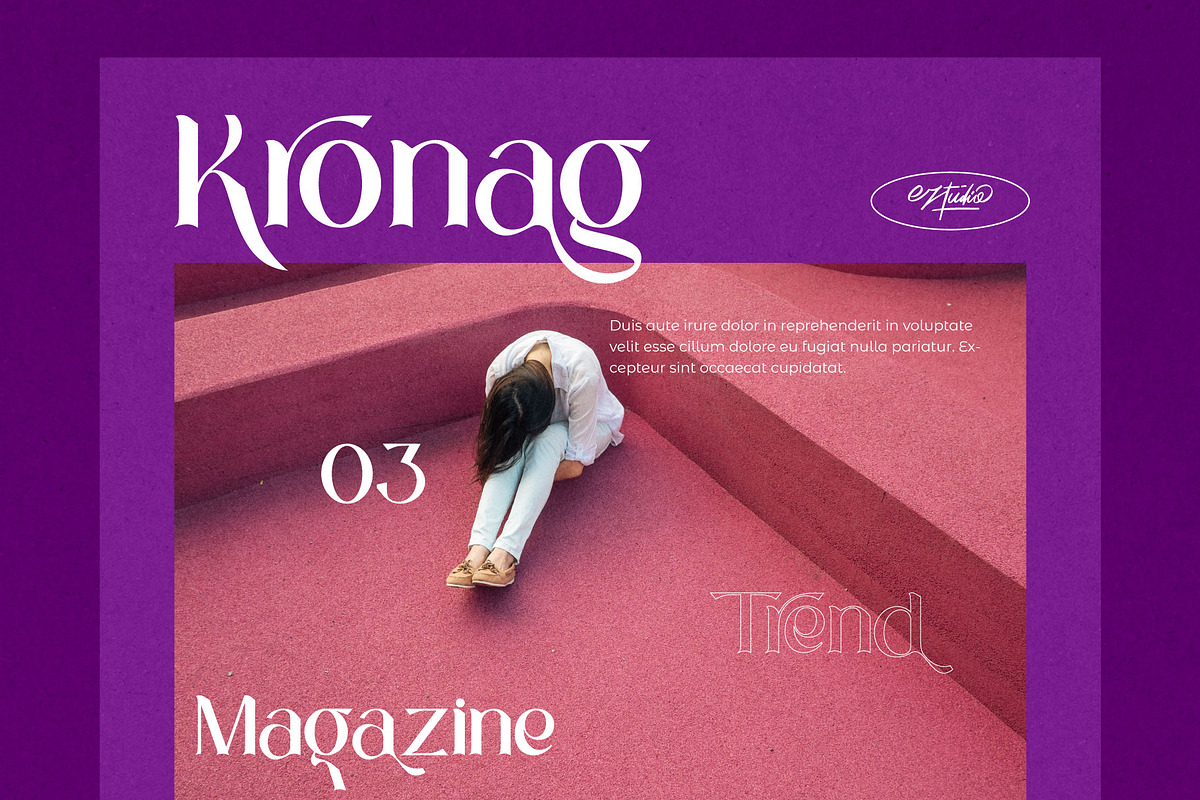 Layne Rogan - Display Font, a Font by Eztudio (Photo 4 of 14)