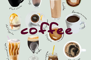 15 coffee illustrations