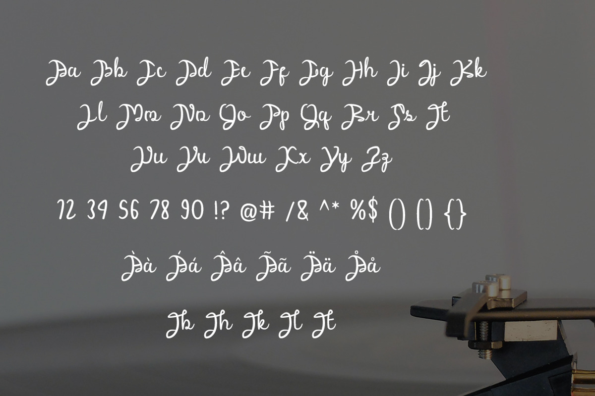 Malpisto - Stylish Script Font, a Script Font by Akcsel Tara (Photo 11 of 12)