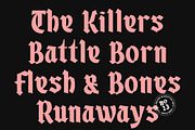 The Bullova Blackletter Fonts, a Blackletter Font by Angin Studio (Thumbnail 4 of 18)