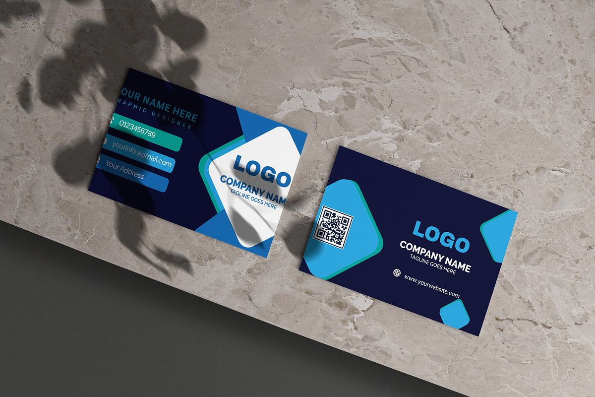 Simple business card 2023, a Business Card Template by Vitoria's Collection (Photo 4 of 4)