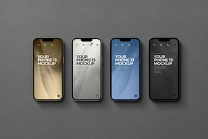 IPhone 13 Pro Mockup Set