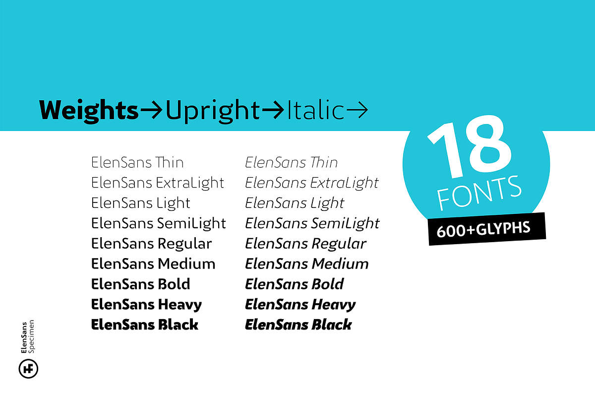 Elen Sans, a Sans Serif Font by Hurufatfont (Photo 12 of 14)