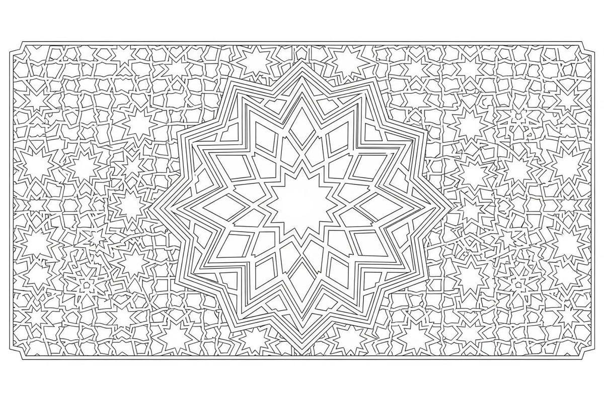 Islamic Mandala Geometric Bundle, an Illustration by Gaye Art (Photo 40 of 51)