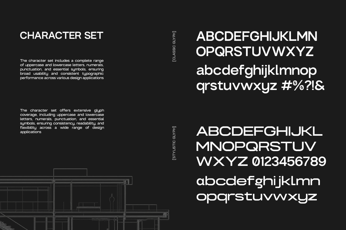 GC Nordix - Bold Geometry Type, a Sans Serif Font by Glyphonic (Photo 12 of 15)