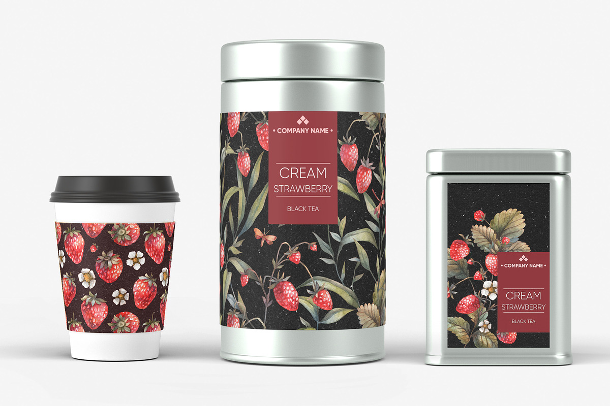 Aroma tea collection, a Decorative Illustration by Anastasia Koba (Photo 11 of 14)