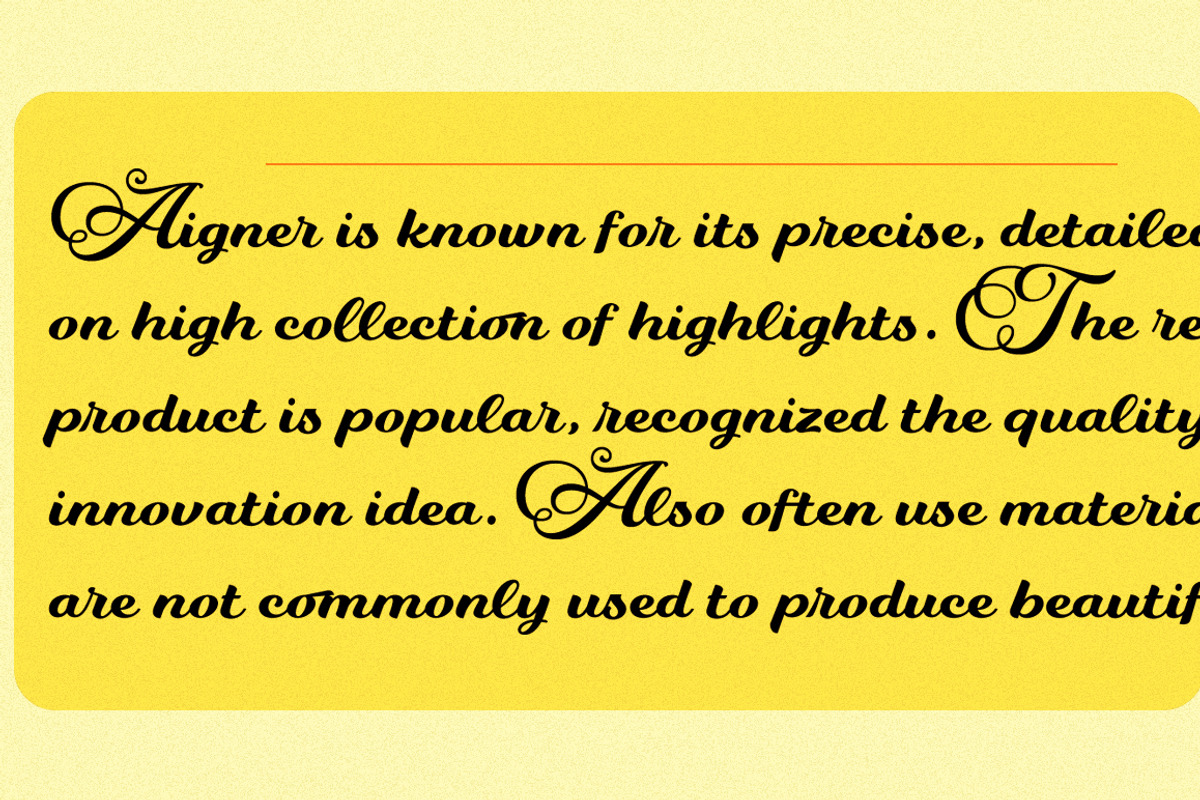 Winston Script, a Script Font by Areatype (Photo 3 of 7)