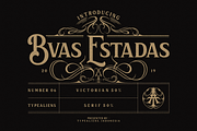 Bvas Estadas - Logo, Tattoo & Liquor, a Serif Font by ilhamtaro (Thumbnail 1 of 7)