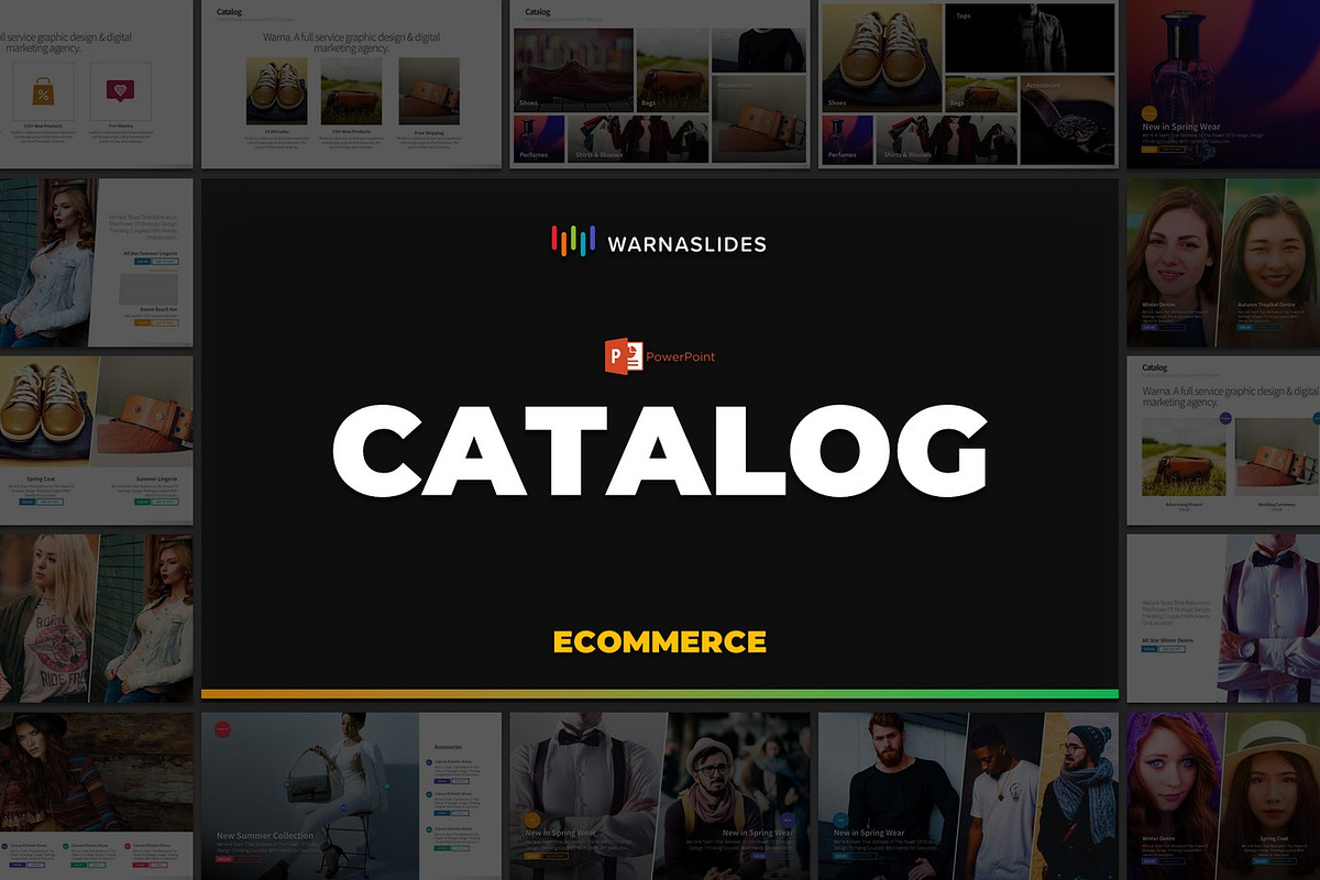 Product Catalog PowerPoint Template