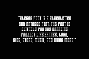 Black Gevopar - Gothic Font, a Blackletter Font by QR Design Studio (Thumbnail 6 of 9)