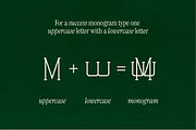 Monogram World Slab, a Slab Serif Font by Headfonts (Thumbnail 2 of 9)