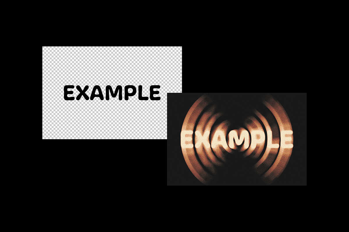 Circling Motion Blur Text Effect, a Layer Style Add-On by Design Squad (Photo 4 of 4)