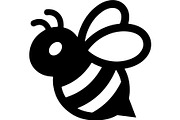 Bee Silhouette Bundle, a Background Graphic by Creativeshirt (Thumbnail 13 of 18)