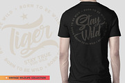 STAY WILD - Vector illustration, an Animal Illustration by Artistic & Unique (Thumbnail 10 of 11)