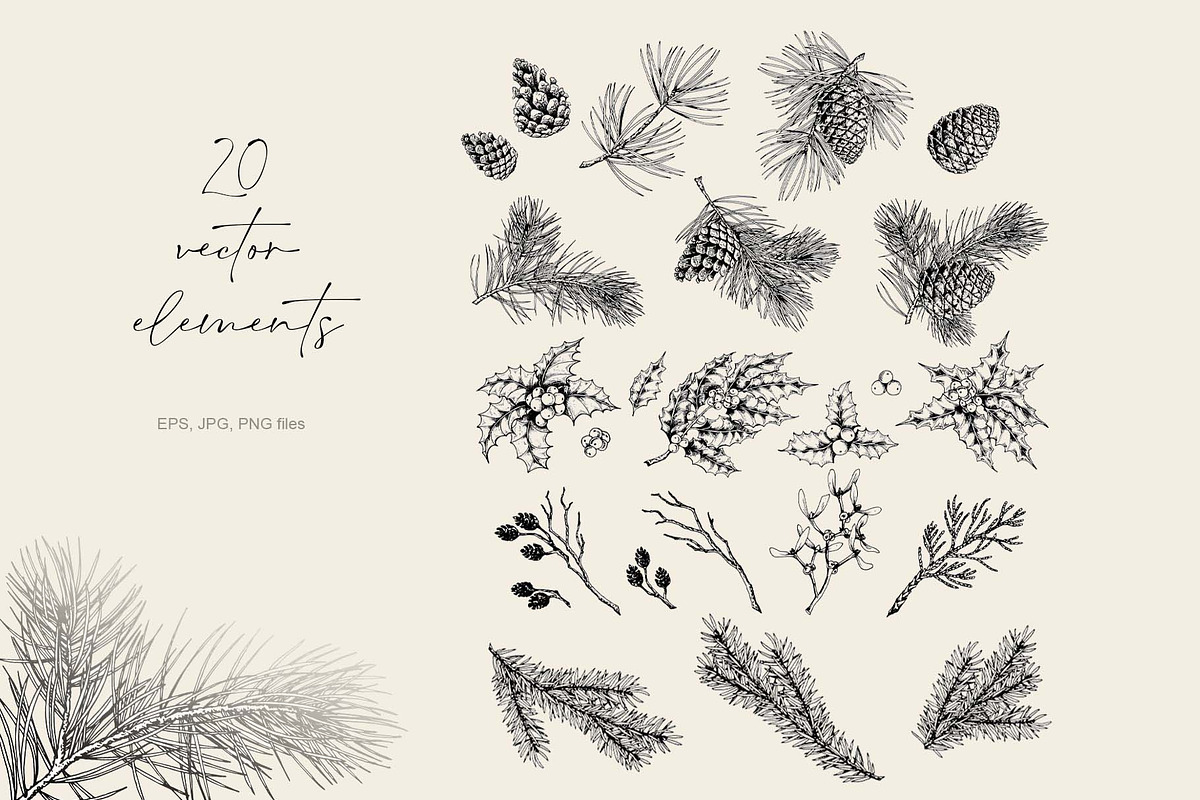 Forest branches, an Object Illustration by Jeanna Draw (Photo 5 of 13)