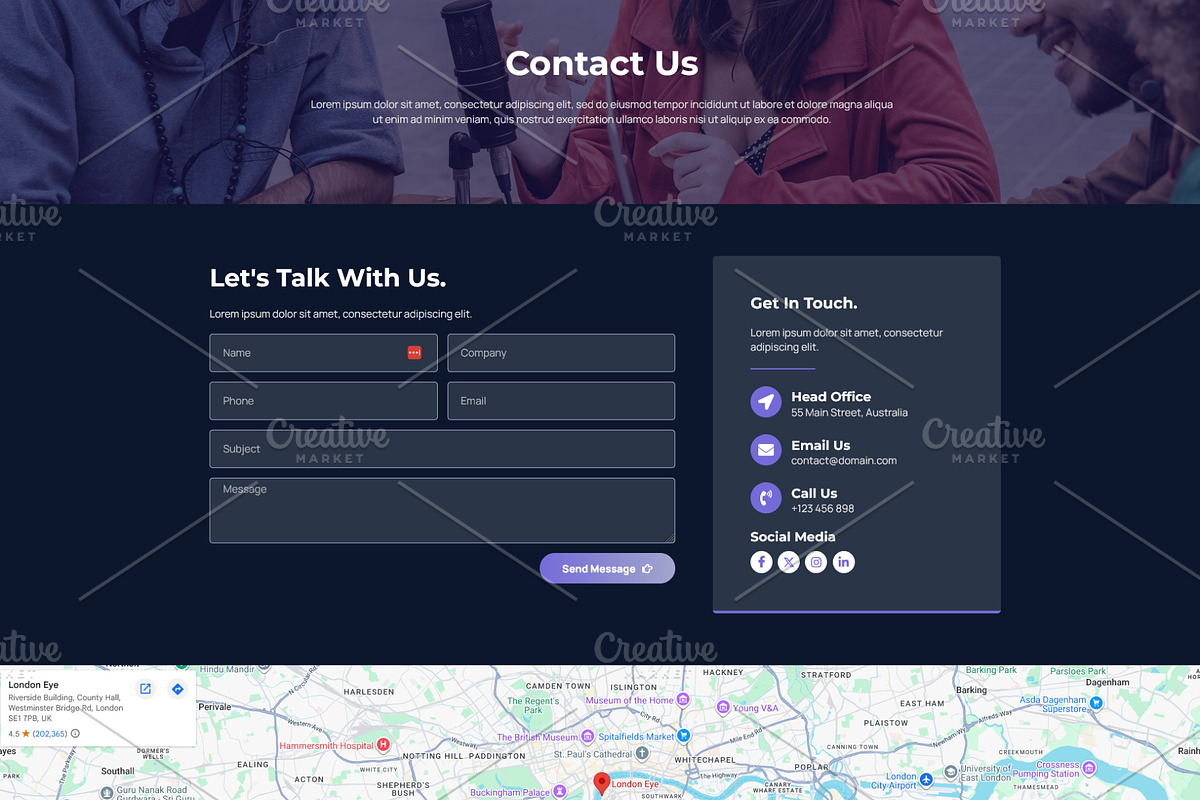Podcast & Radio Station Template, a WordPress Template by HasnainDEV (Photo 5 of 5)