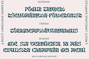 Fraser – Tropical Font, a Sans Serif Font by HeyFonts (Thumbnail 5 of 11)