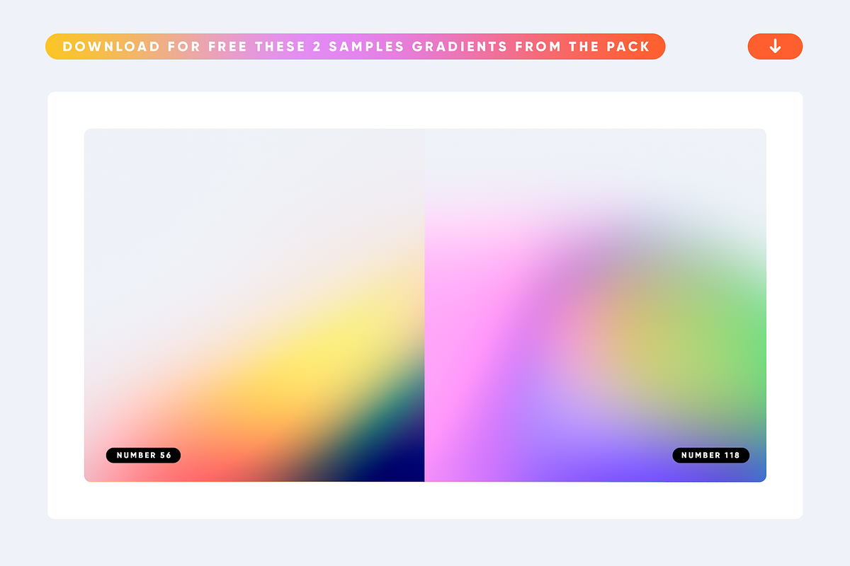 150 Light Gradients Collection, a Texture Graphic by Asylab (Photo 2 of 16)