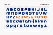 Realtoon - Square Bold Sans Serif, a Sans Serif Font by Typia Nesia (Thumbnail 2 of 13)
