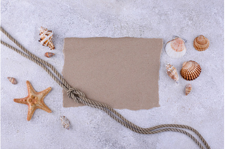 Summer nautical marine background, a Holiday Photo by Yulia Furman