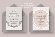 The Dreamy Wedding Collection, an Invitation Template by Knotted Design (Thumbnail 2 of 5)