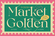 Market Golden Elegant Serif Font, a Serif Font by timelesstype.co (Thumbnail 1 of 15)