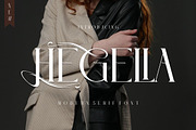 Hegelia, a Serif Font by Kenrichi (Thumbnail 1 of 10)