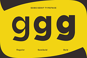 Beamon - A Modern Sans Serif Font, a Sans Serif Font by Marvadesign (Thumbnail 3 of 6)