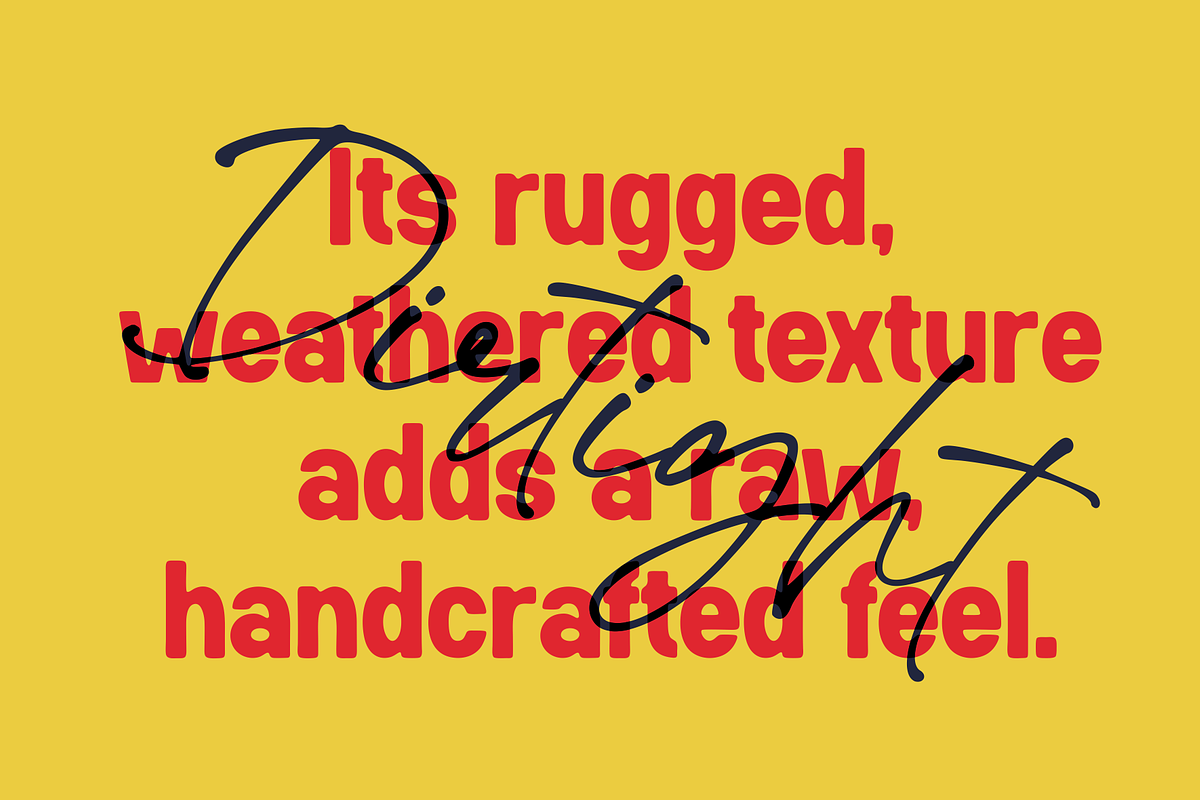 Dirtight - Duo Font, a Sans Serif Font by Marvadesign (Photo 3 of 11)