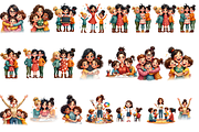 Teacher and Students Clipart Bundle, a Graphic by Design Forest (Thumbnail 4 of 6)