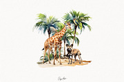 Safari Watercolor Collection, a Graphic by EasyArt (Thumbnail 11 of 11)