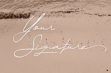 Your Signature - Script|Handwritten