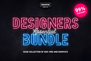 SALE! DESIGNERS ESSENTIAL BUNDLE, a Brushes & More by Graphic Spirit (Thumbnail 1 of 10)
