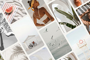 CALMNESS ~ 90 Summer Stock Photos, a Beauty & Fashion Photo by Muse Mockups (Thumbnail 2 of 12)