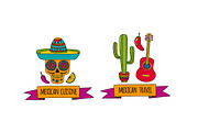 Vector Mexico icons, a Pattern Graphic by Art Loft (Thumbnail 6 of 7)