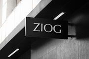 Logo Mockup Black Hanging Sign, a Product Mockup by Asylab (Thumbnail 4 of 5)
