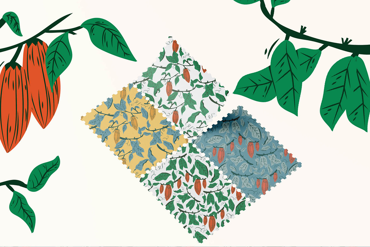 Cacao Seamless Patterns, a Pattern Graphic by lilovwishes (Photo 4 of 5)