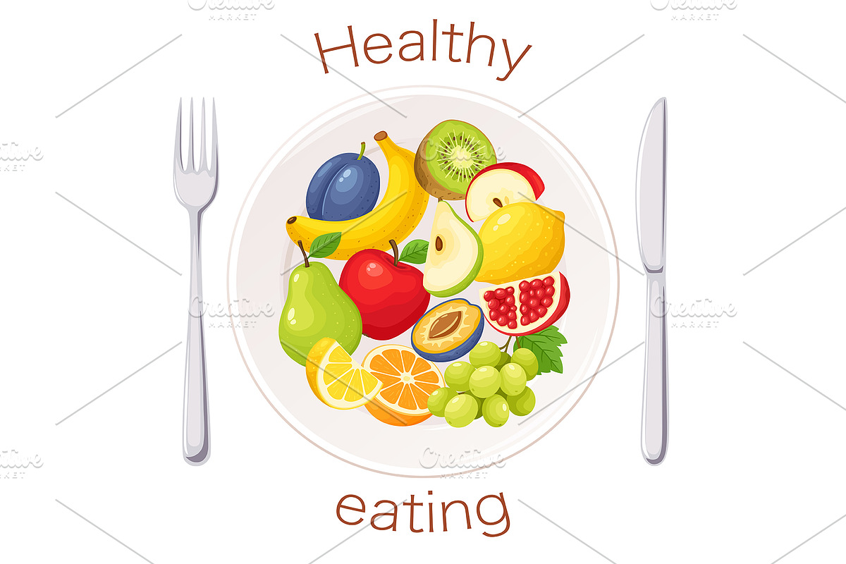 Healthy Eating Fruits Design Kit, a Food Illustration by Artspace (Photo 3 of 9)