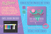 1980s Retro Logo Design Kit, a Texture Illustration by Wingsart Studio (Thumbnail 6 of 7)