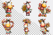 Whimsical Mother's Day Horse Clipart, an Illustration by SVGArt (Thumbnail 2 of 9)