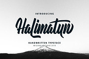 Halimatun Black Friday, a Script Font by MissinkLab Studio (Thumbnail 1 of 8)