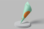 Paper Cone Packaging Mockups, a Packaging Mockup by megostudi0 (Thumbnail 7 of 7)