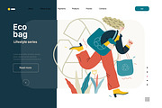 Lifestyle vector ills, color 2, a Templates & Theme by Grivina's shop (Thumbnail 7 of 18)