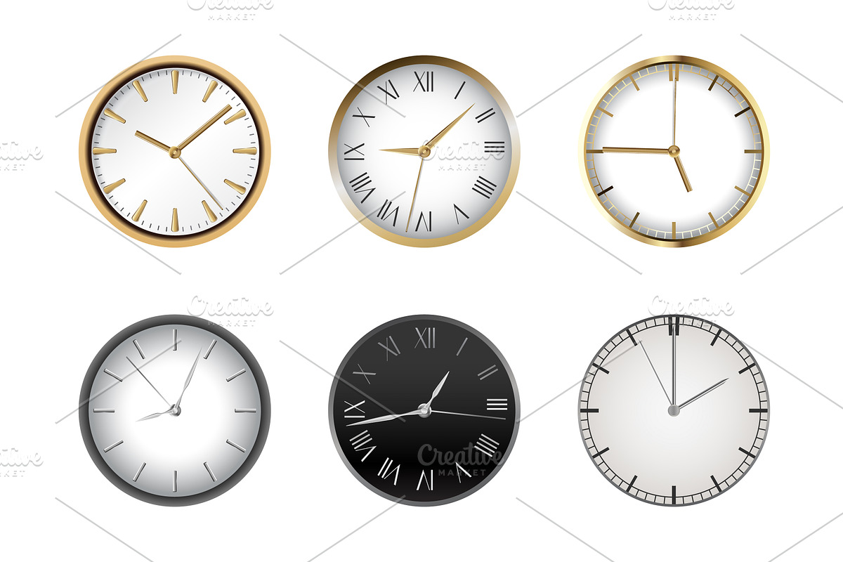 Mechanical watch set in classic, an Object Illustration by the8monkey