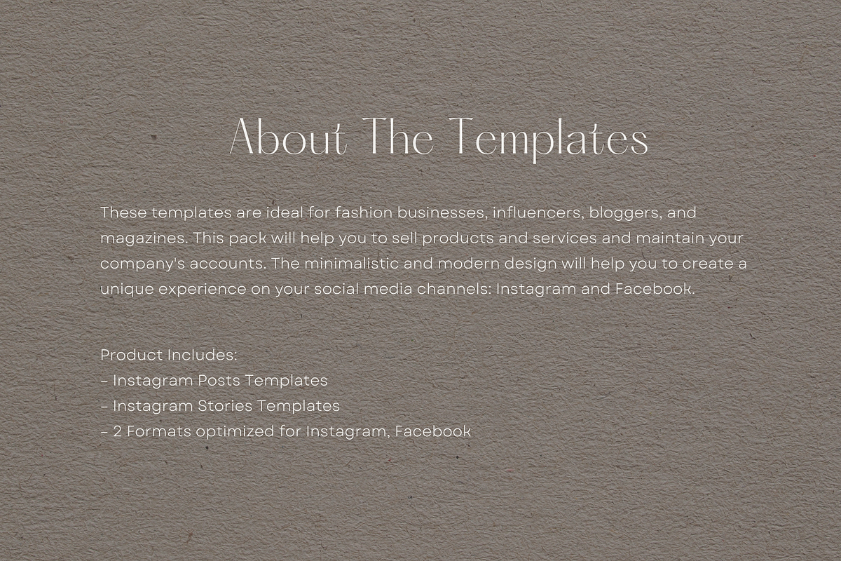 CANVA | Glamour Social Media Pack, a Social Media Template by 9inchideas (Photo 6 of 10)