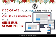 Christmas Plugin, a WordPress Template by AIW SOLUTIONS (Thumbnail 1 of 4)
